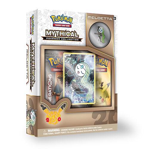 Pokemon Generations Mythical Pokemon Collection Meleotta