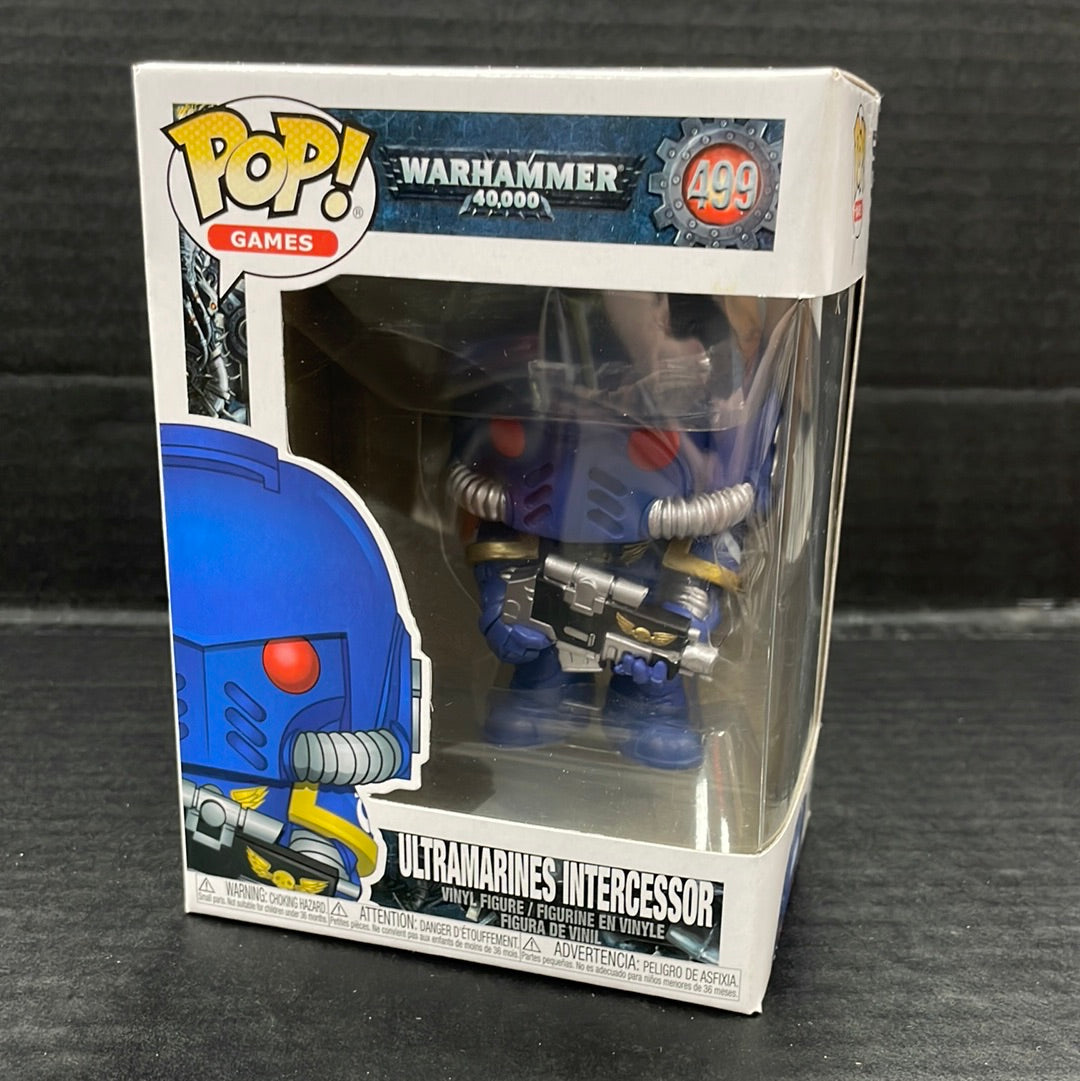 Funko Pop! Warhammer 40,000 Ultramarines Intercessor 499 (Grade C)