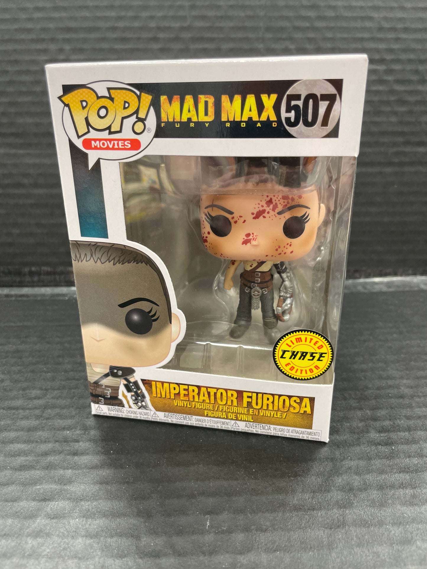 Funko Pop! Mad Max Fury Road Imperator Furiosa 507 Chase (Grade A-)