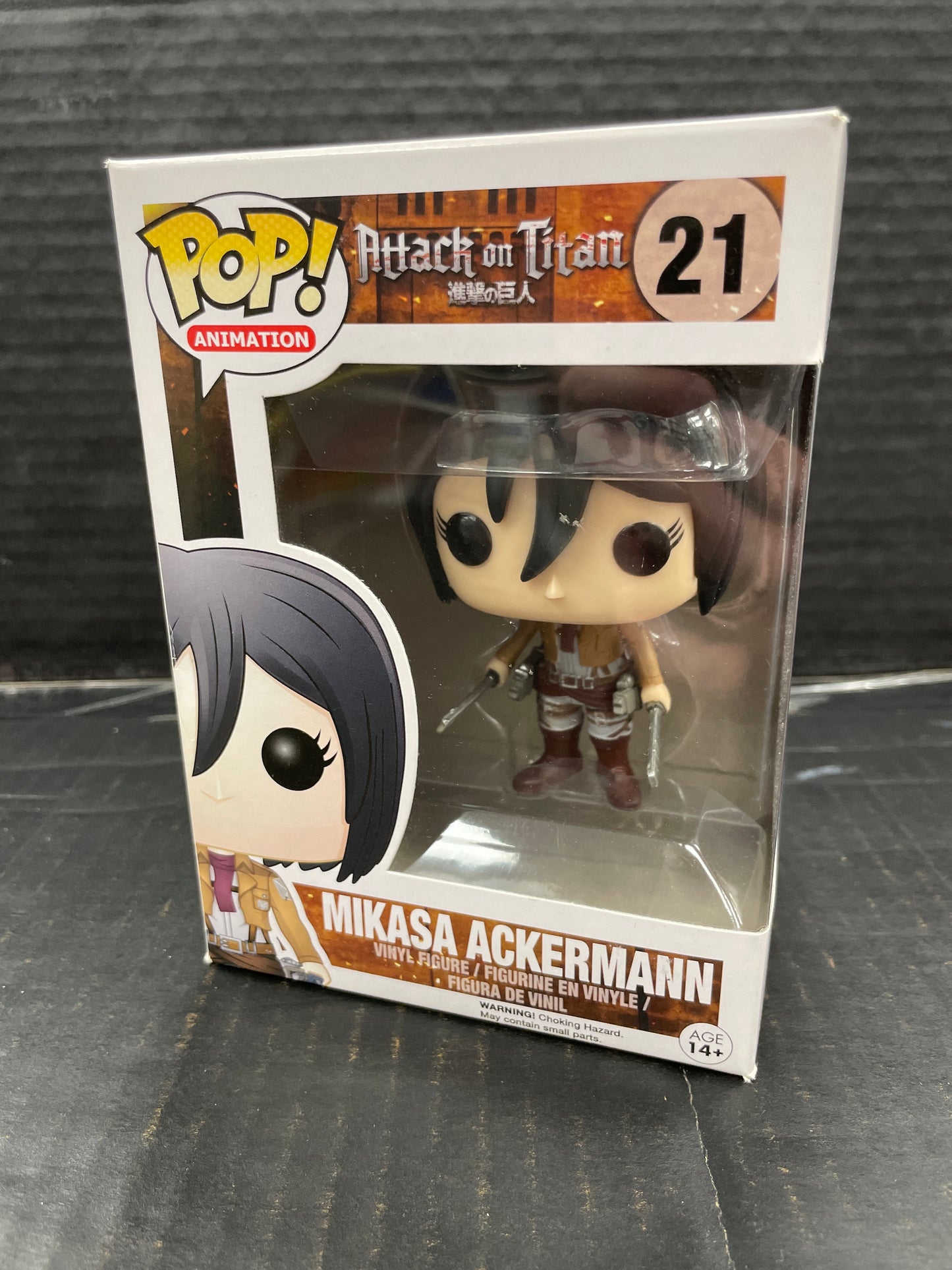 Funko Pop! Attack on Titan Mikasa Ackermann 21 (Grade B)