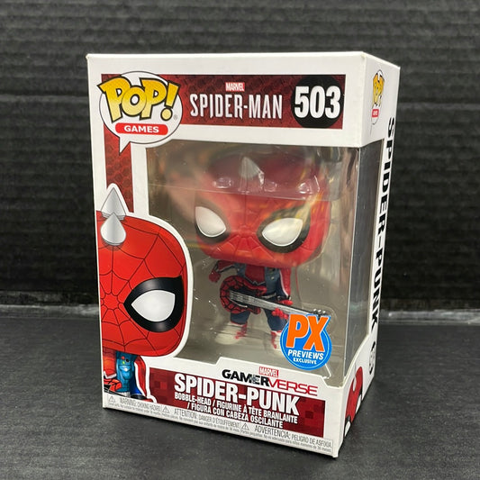 Funko Pop! Spider-Man Spider-Punk 503 PX Exclusive (Grade A-)