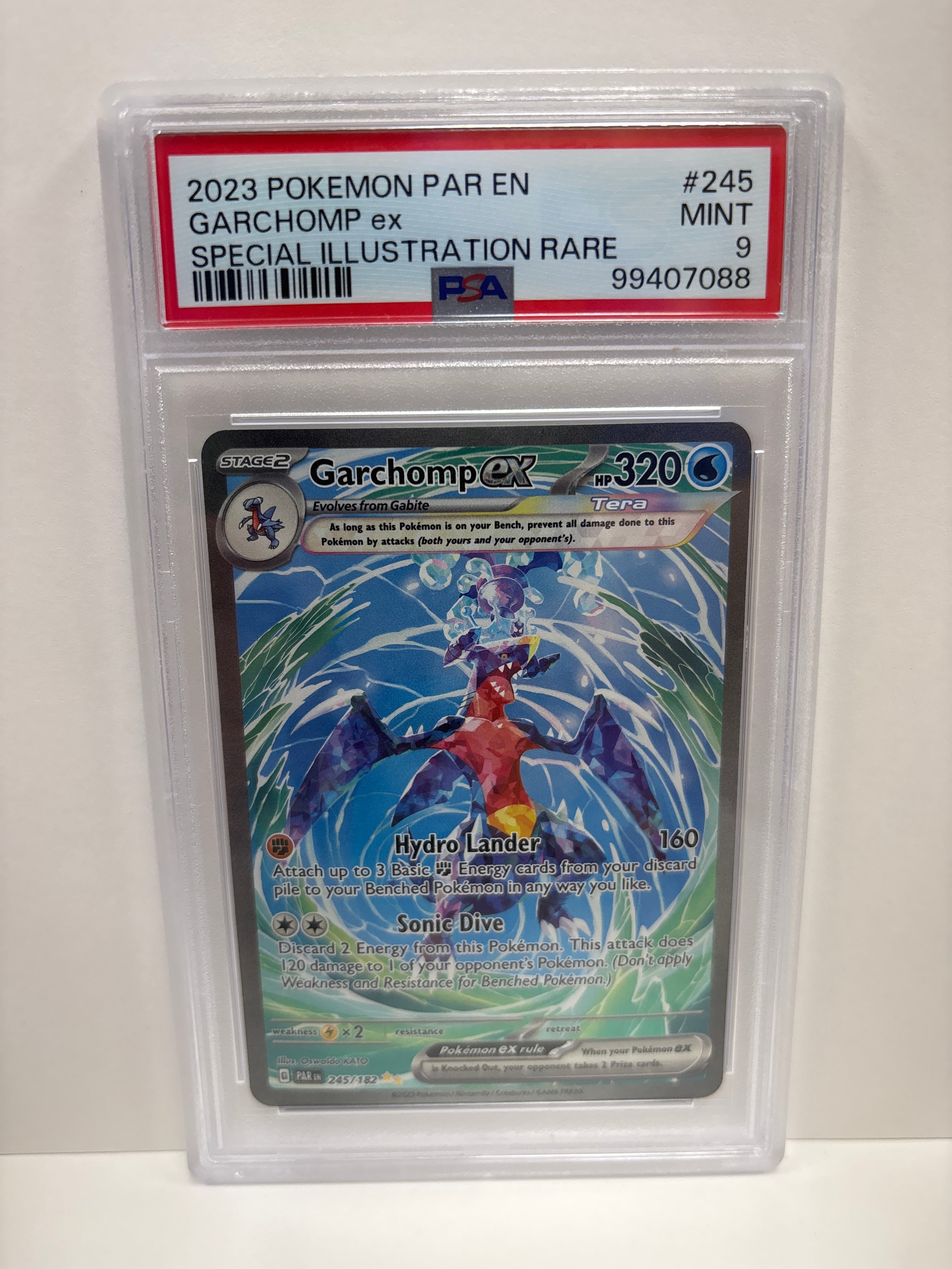 garchomp ex pokemon card Pokemon Garchomp ex 245/182 PSA 9 – Zapp! Comics