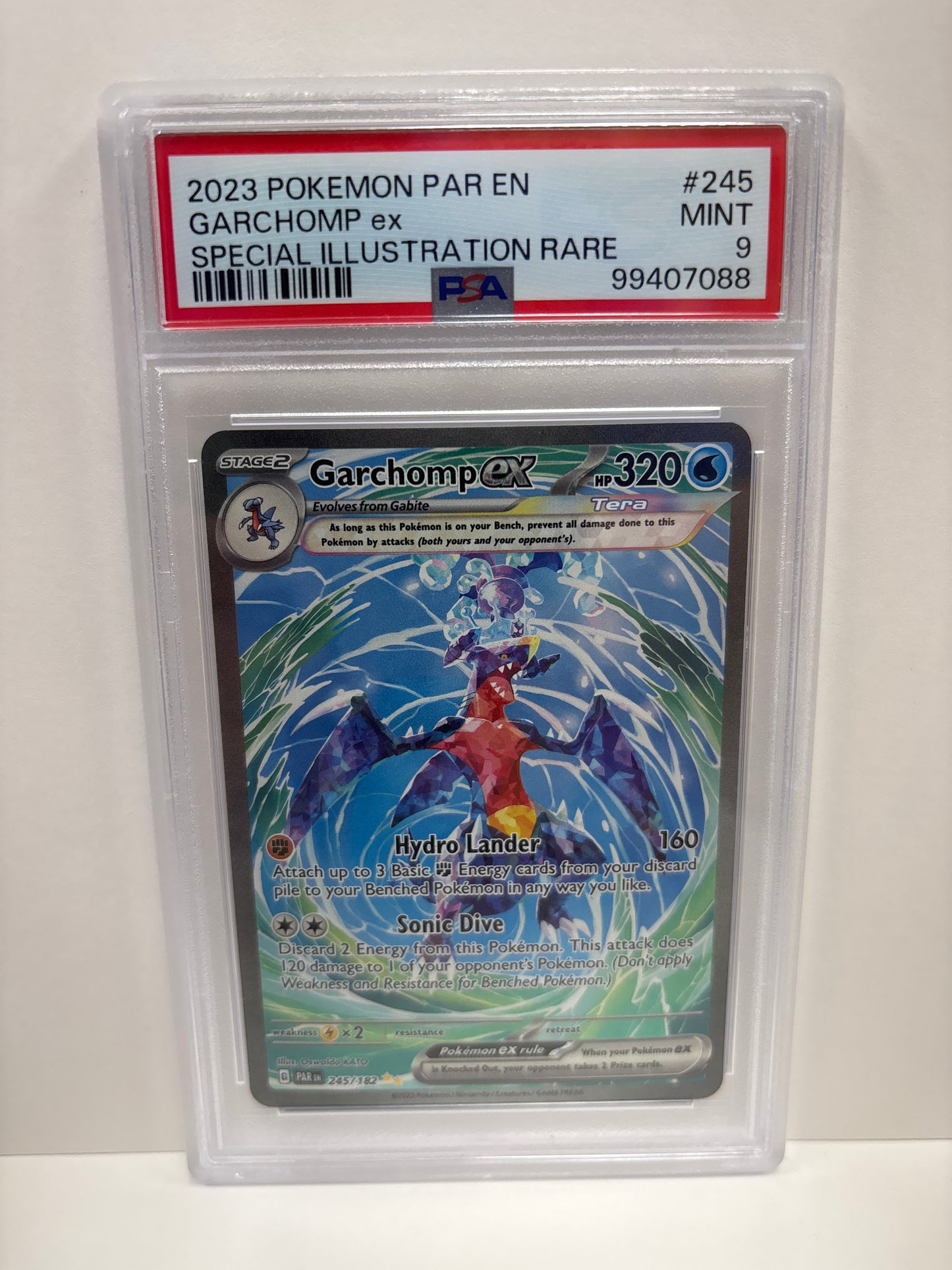Pokemon Garchomp ex 245/182 PSA 9