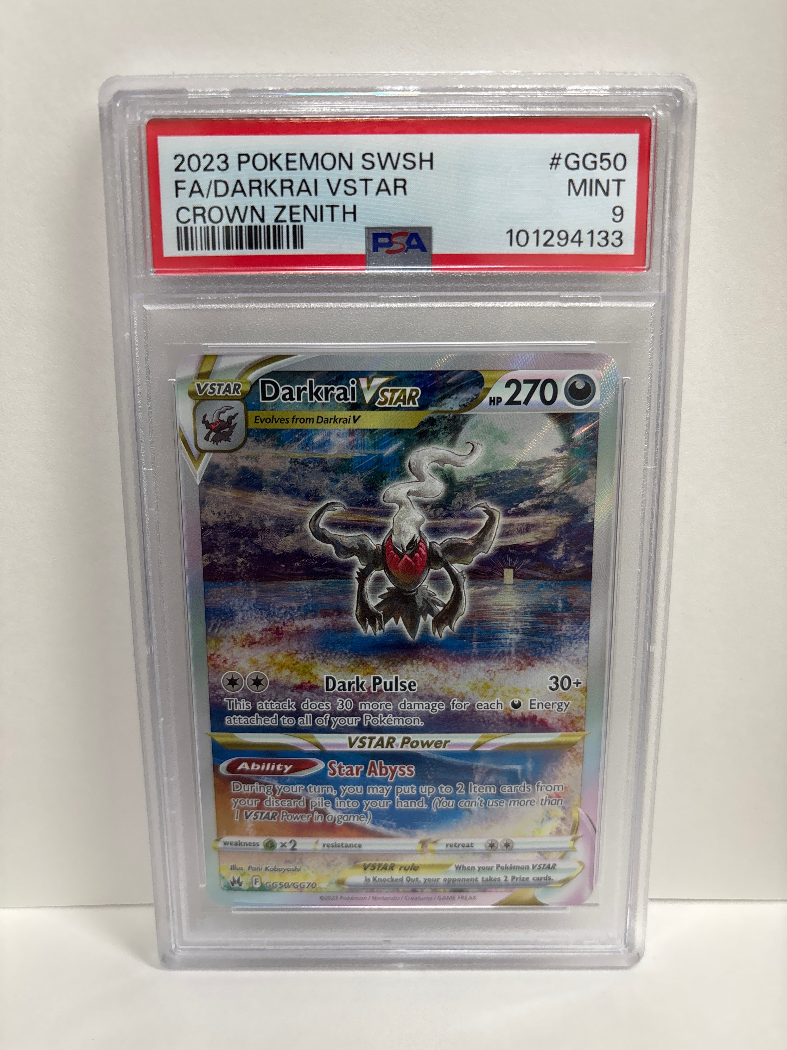 darkrai vstar pokemon card This is a super sized end display The Cards Of Pokmon TCG: