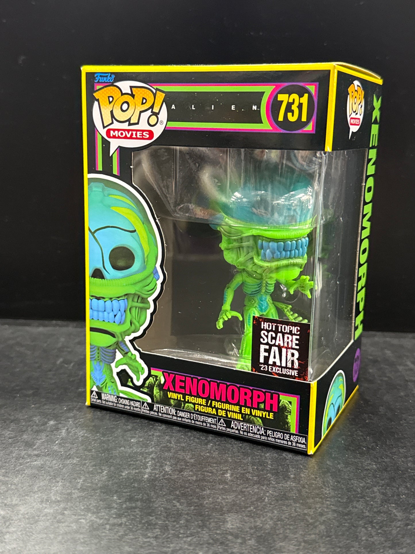Funko Pop! Alien Xenomorph 731 Hot Topic Scare Fair 2023 Exclusive (Grade A)