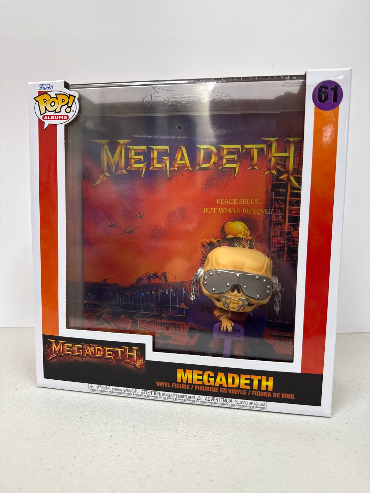 Funko Pop! Albums Megadeth 61 (Grade A-)