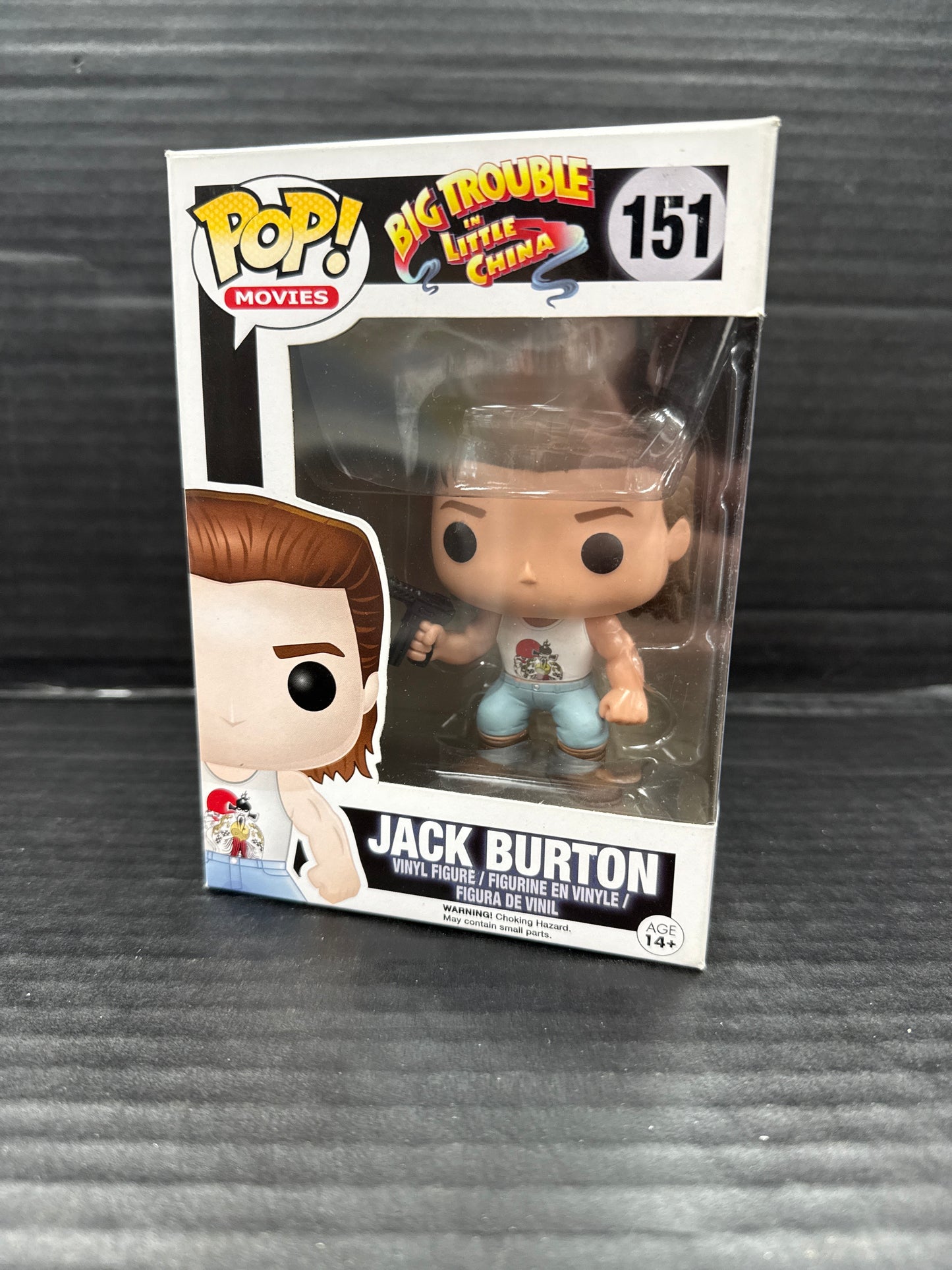 Funko Pop! Big Trouble in Little China Jack Burton 151 (Grade B)