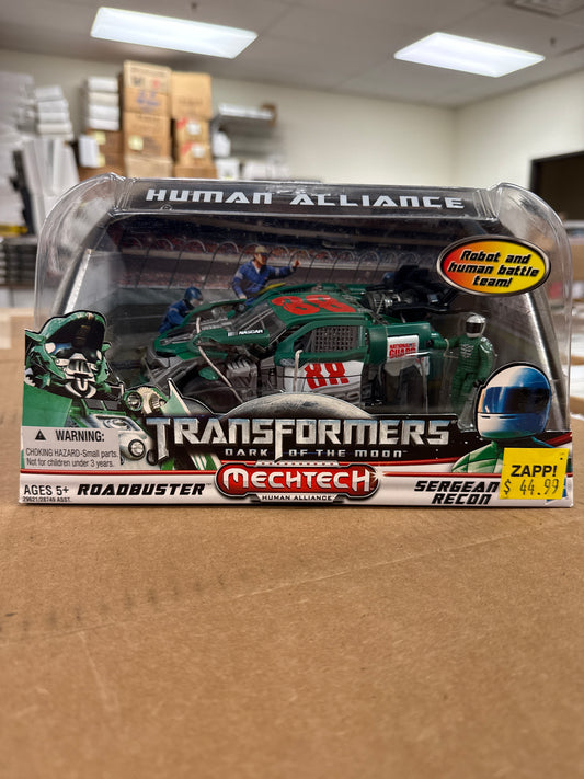 Transformers Dark of the Moon Roadbuster and Sergeant Recon