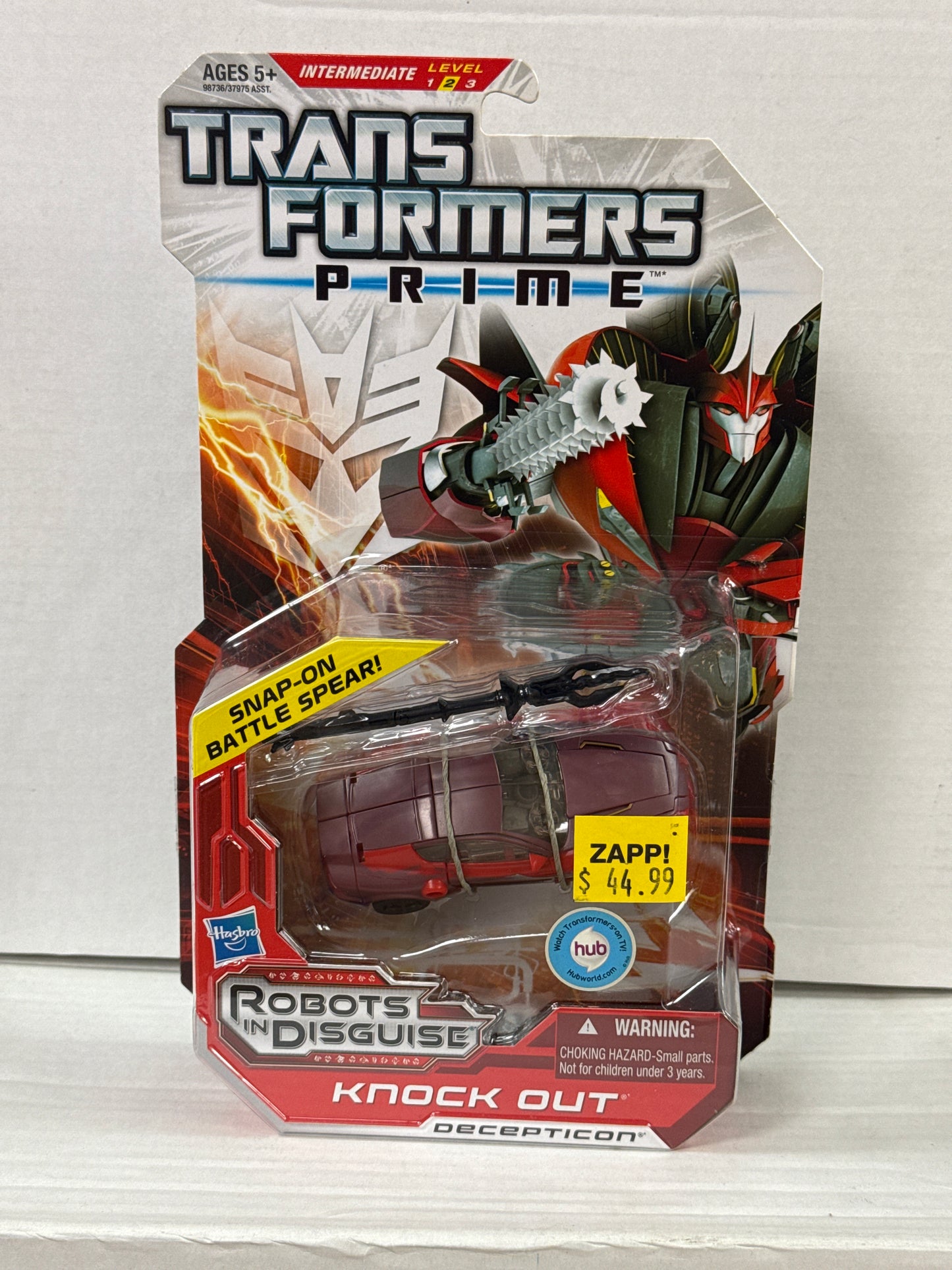 Transformers Prime Robots in Disguise Knock Out