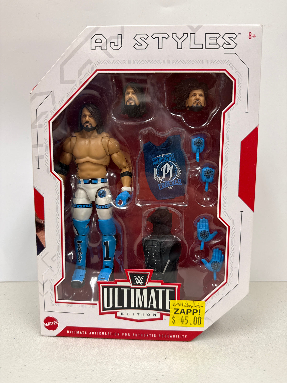 WWE Ultimate Edition AJ Styles (Open Box/Complete)