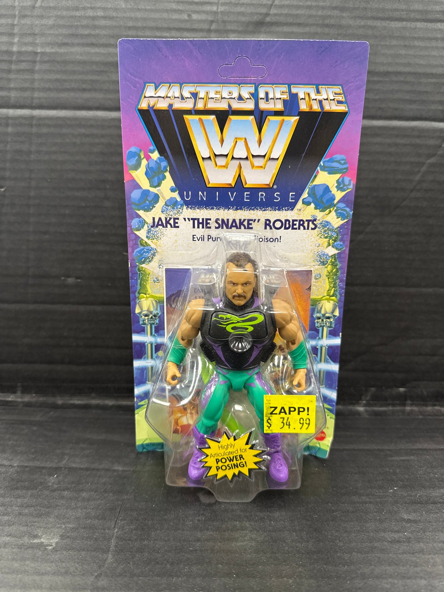 Masters of the WWE Universe Jake “The Snake” Roberts