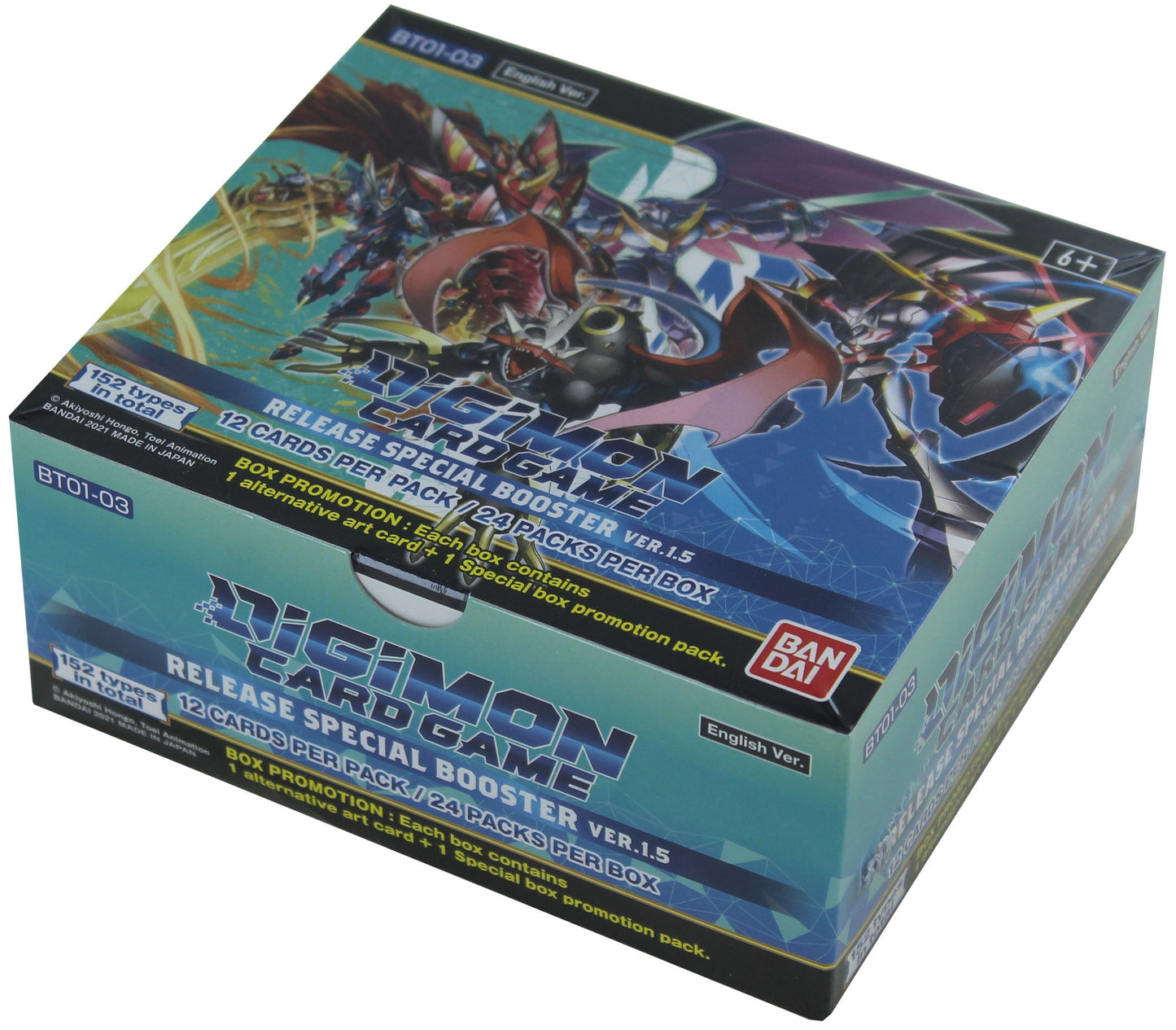 Digimon Card Game Release Special Booster Ver. 1.5 Box