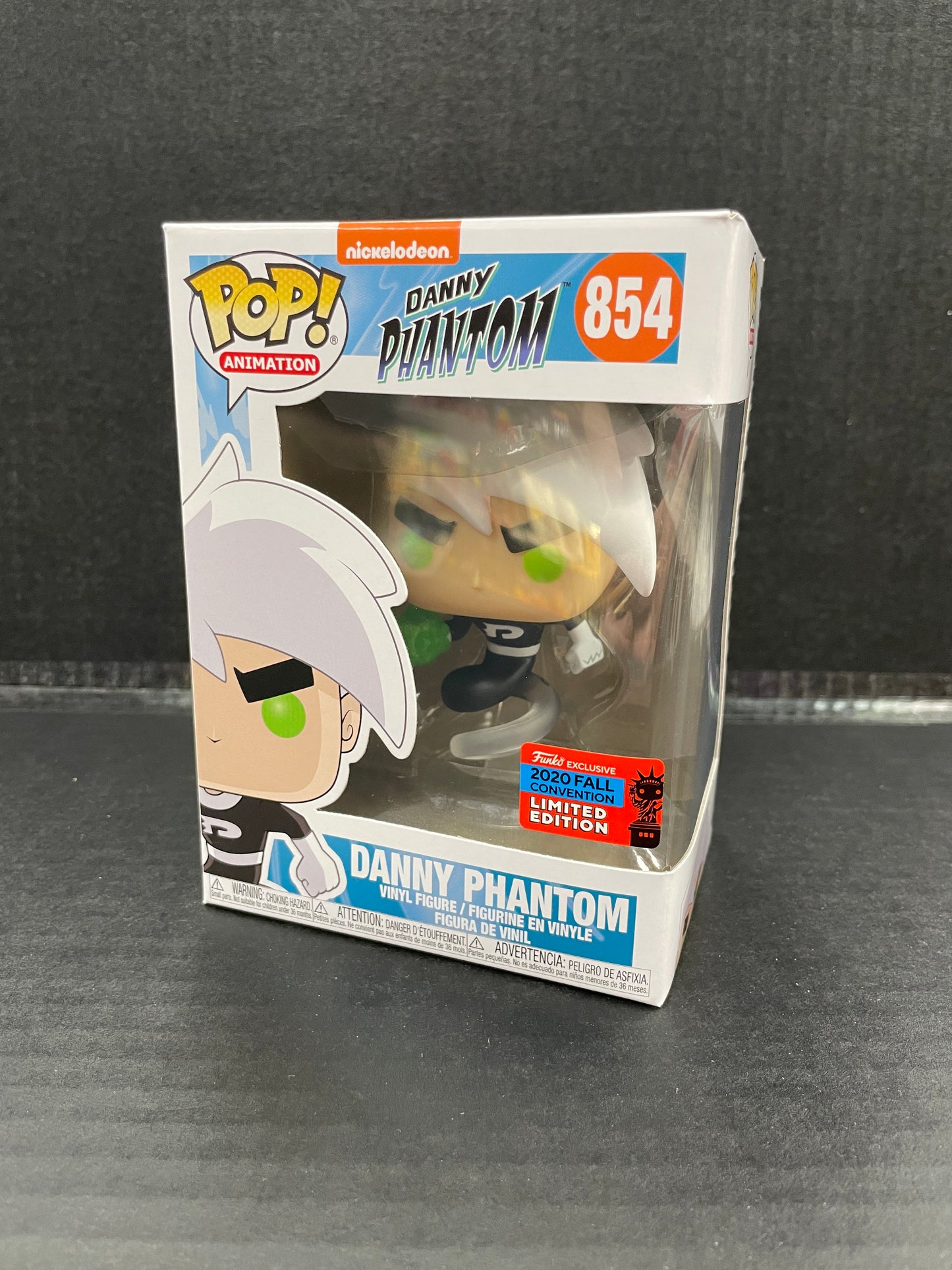 Funko Pop! Nickelodeon Danny Phantom 854 2020 Fall Exclusive (Grade A)