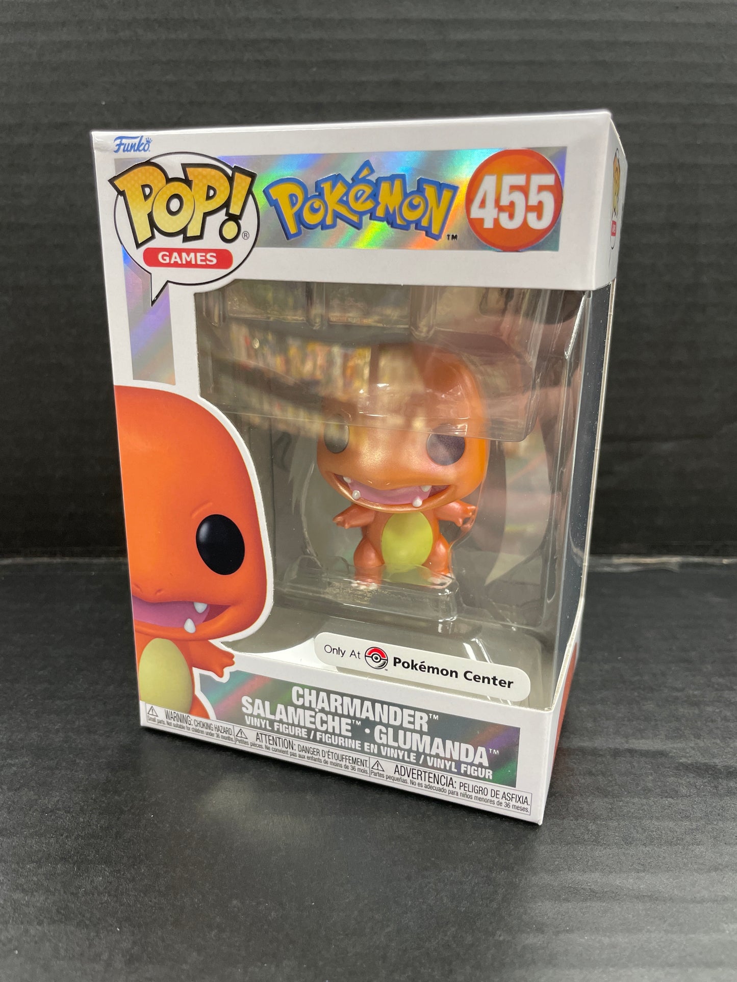 Funko Pop! Charmander 455 Pokémon Center Exclusive (Grade B)