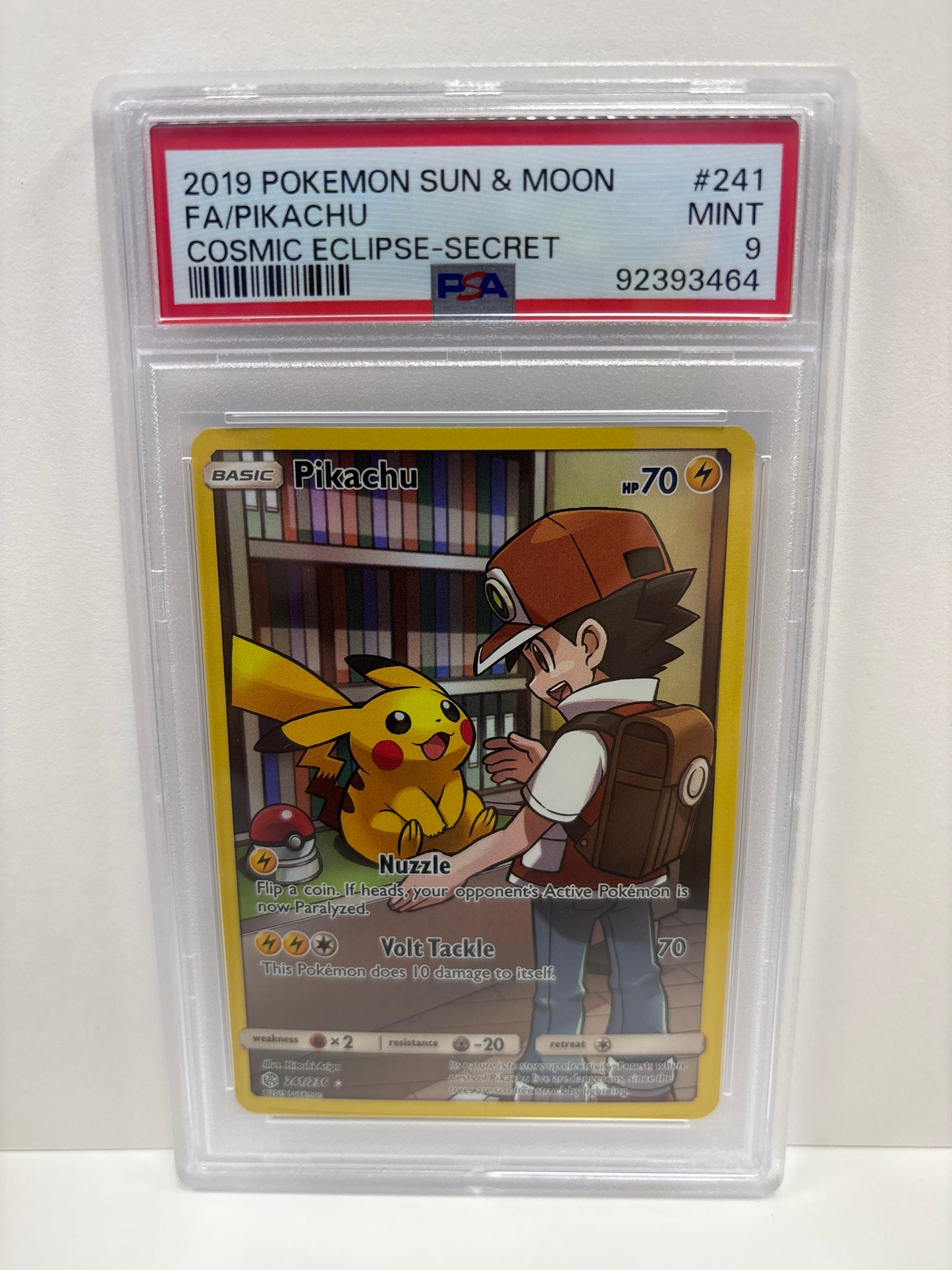 Pokemon Pikachu 241/236 PSA 9