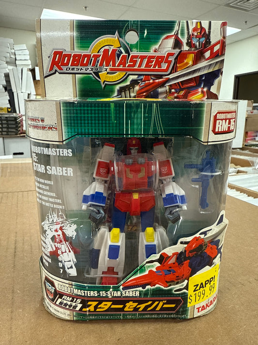 Transformers Robot Masters 15 Star Saber RM-15 Takara