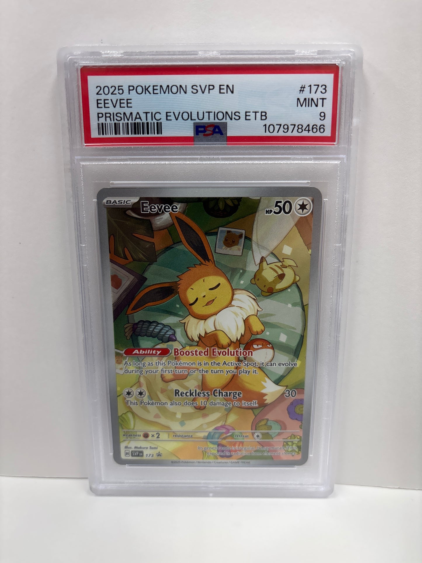 Pokemon Eevee 173 PSA 9