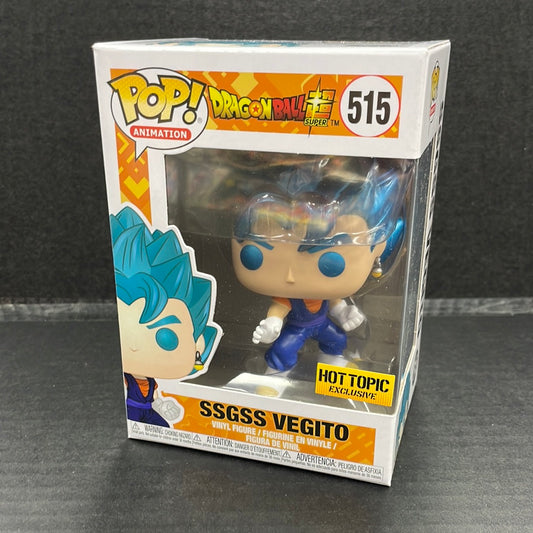 Funko Pop! Dragon Ball Super SSGSS Vegito 515 Hot Topic (Grade A)