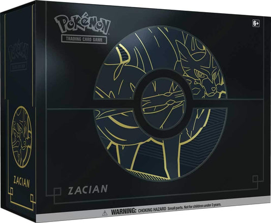 Pokemon Sword & Shield Elite Trainer Box Plus - Zacian (Small Tear in Shrink Wrap)