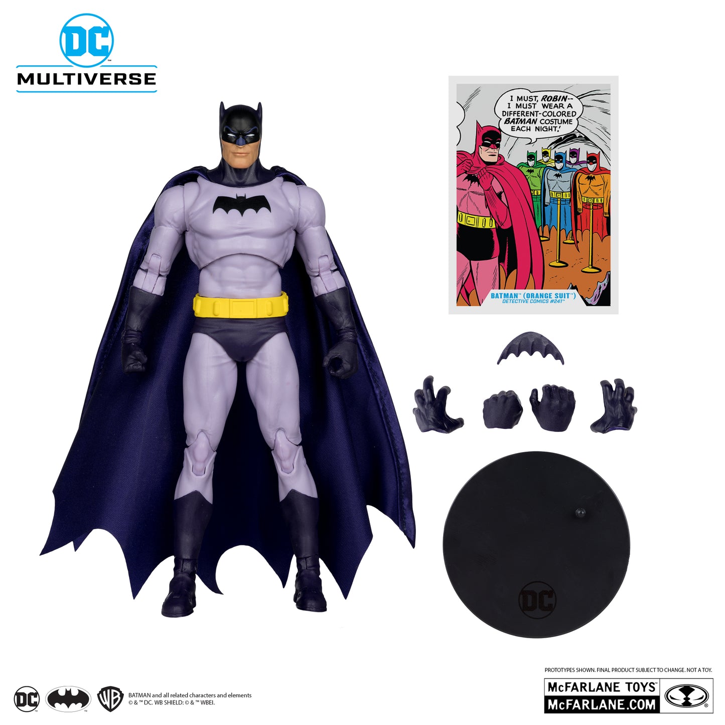 DC Multiverse Batman (Purple Suit) Platinum Edition Chase