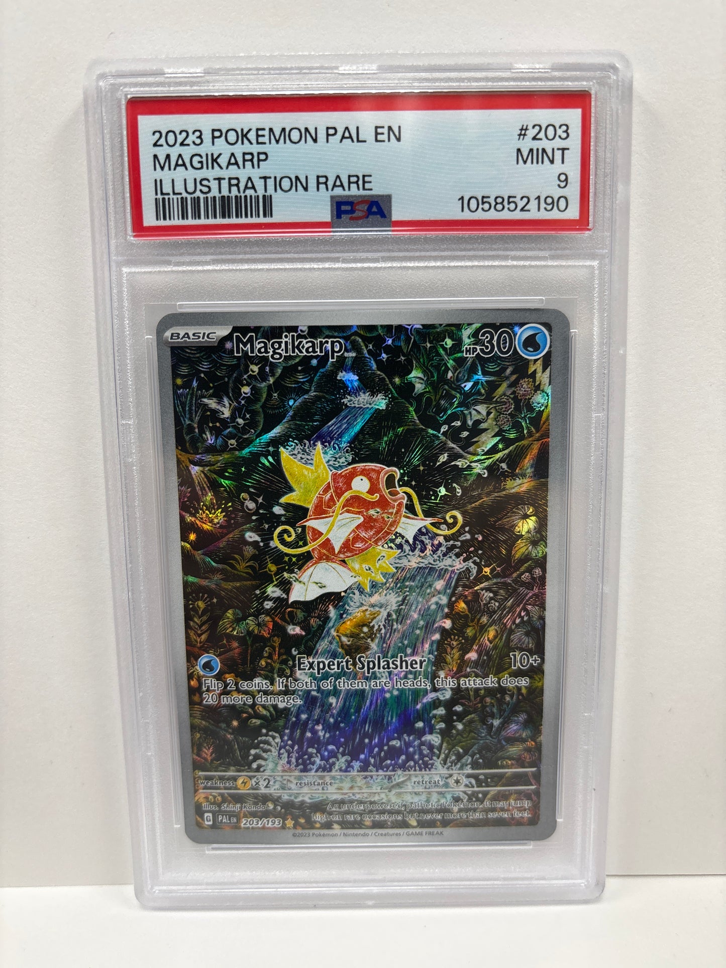 Pokemon Magikarp 203/193 PSA 9
