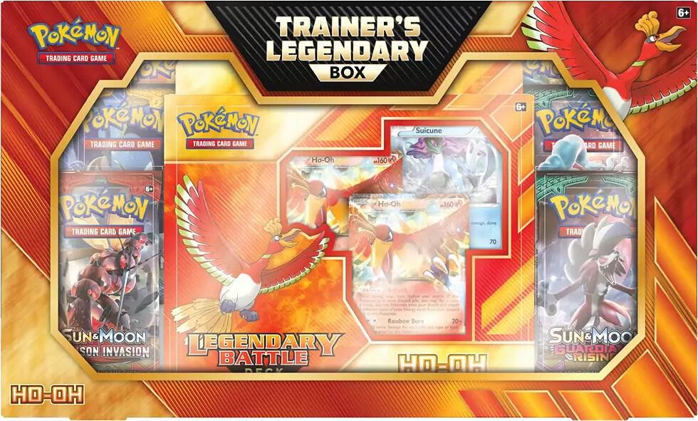 pokemon trading card game legendary Pokemon TCG: Trainer's Legendary Ho-Oh Box