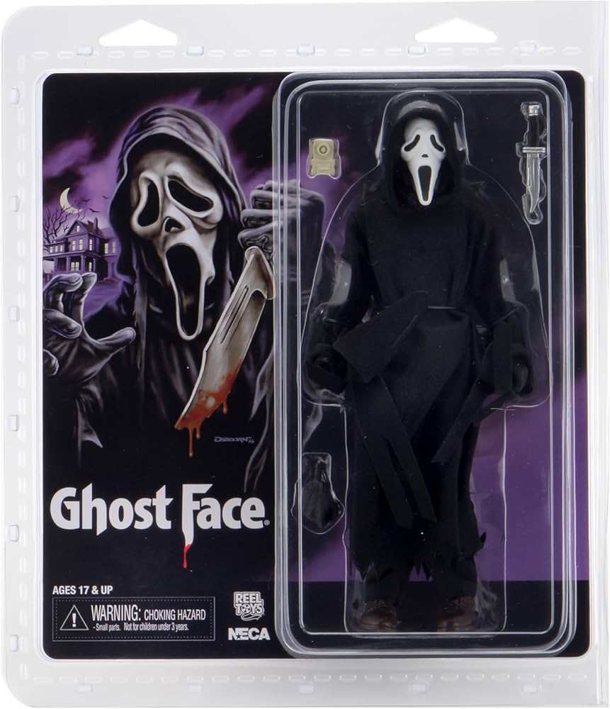 NECA Ghostface Clothed Figure (Minor Box Damage)