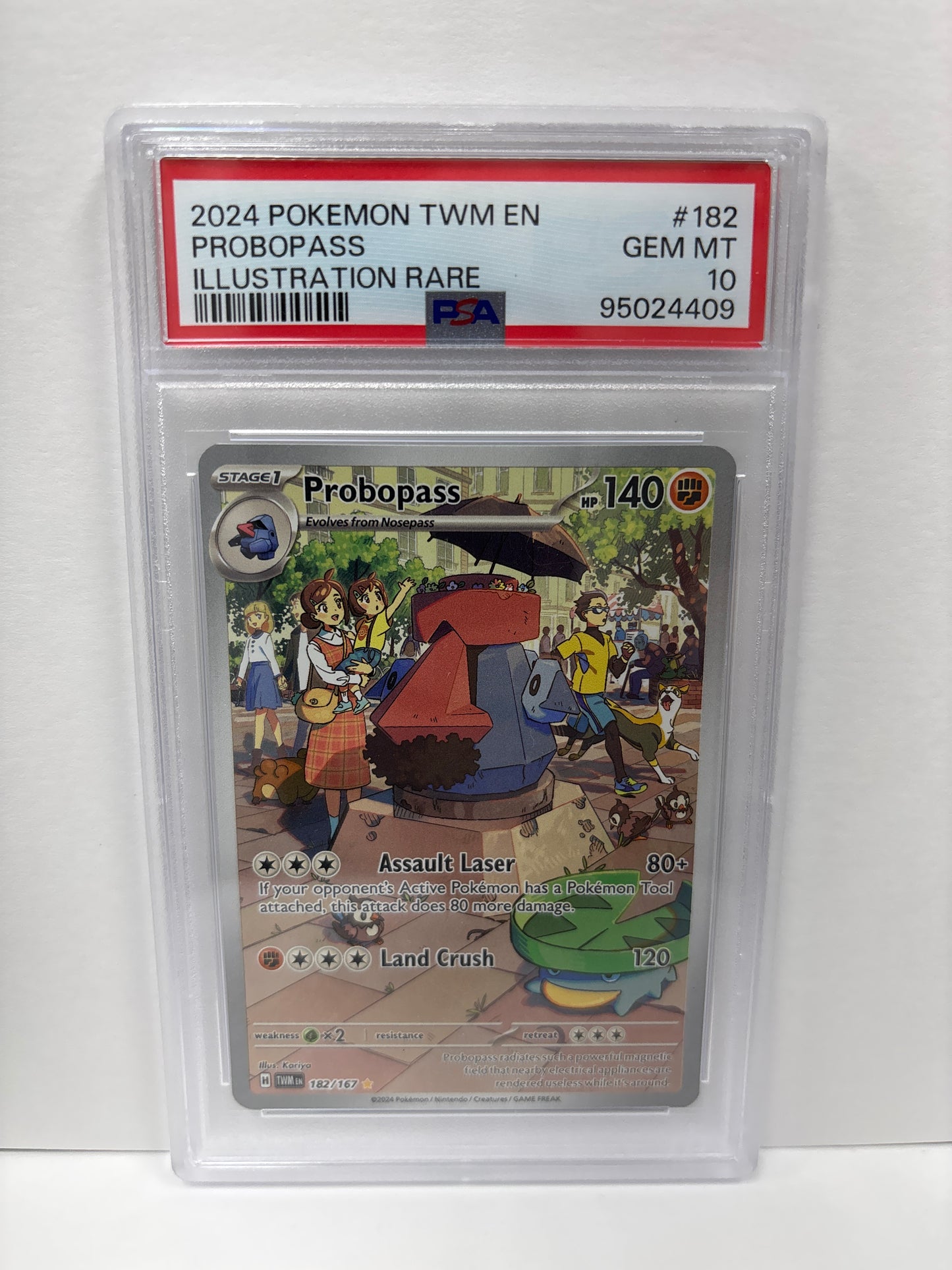 Pokemon Probopass 182/167 PSA 10