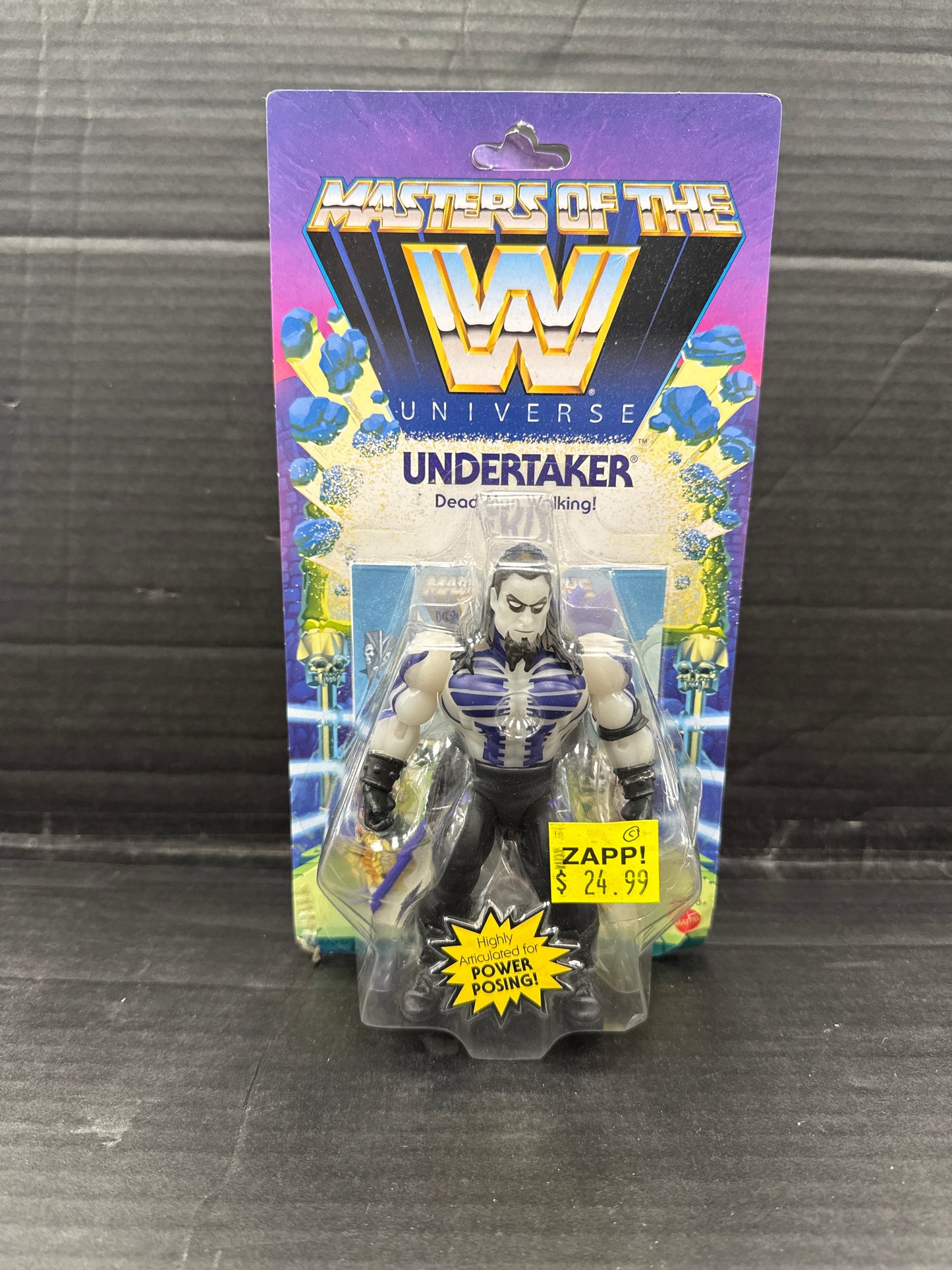 Masters of the WWE Universe Undertaker (Box Damaged)
