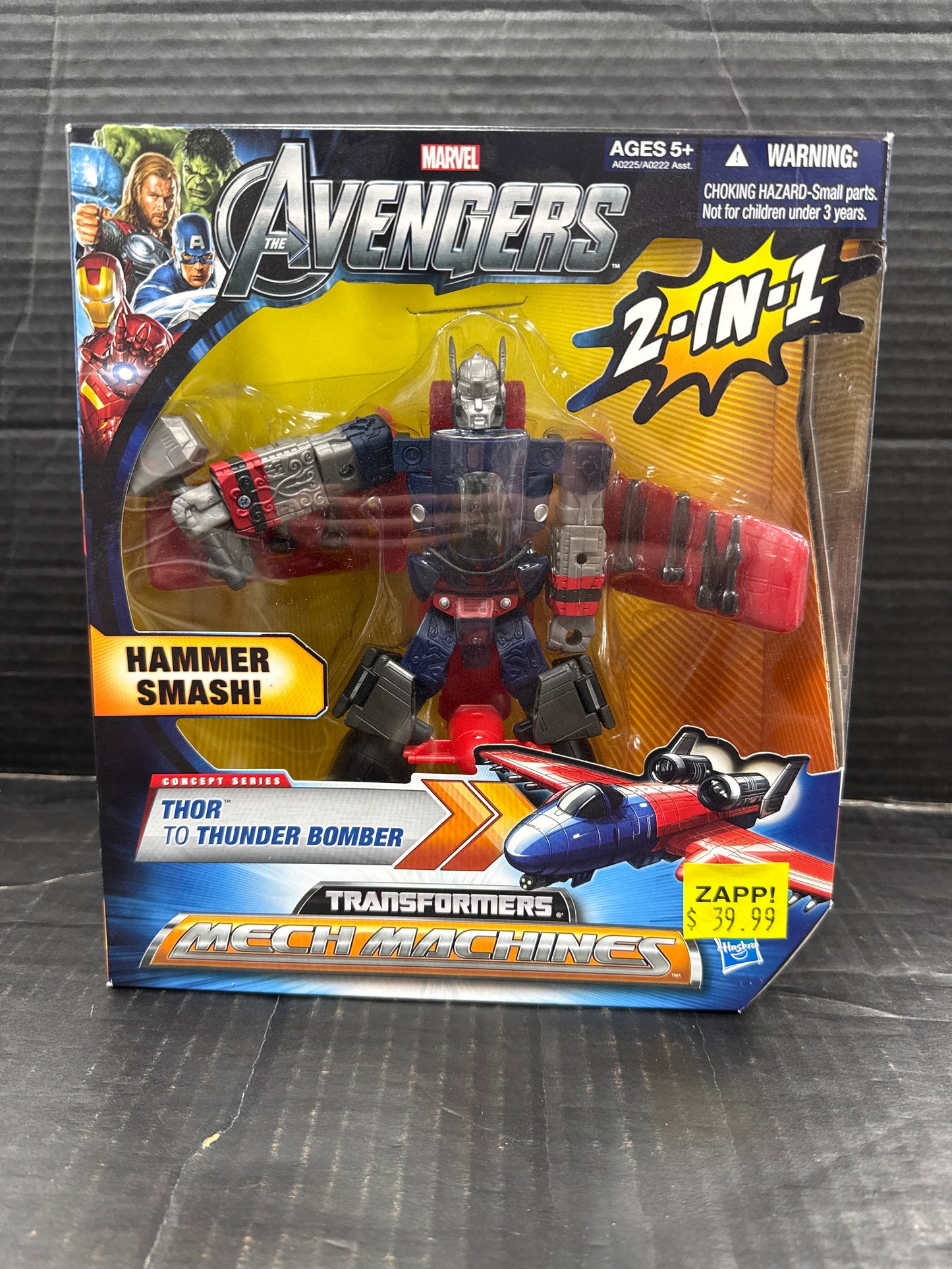 Transformers Mech Machines Avengers Thor to Thunder Bomber