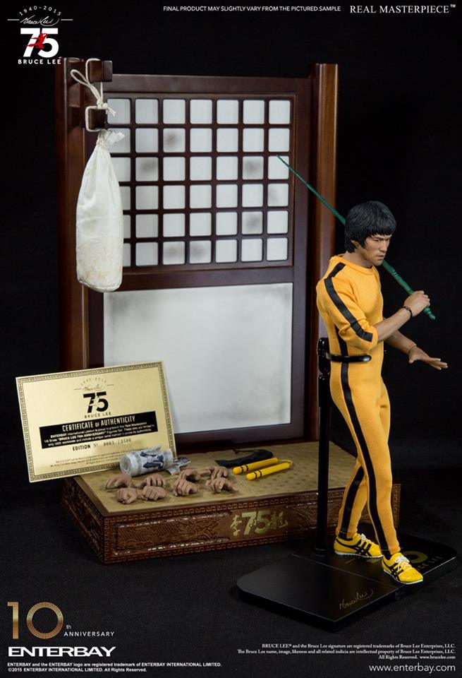 Enterbay Bruce Lee 75th Anniversary 1/6 Scale (Open Box)