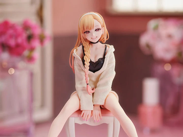 my dress up darling figure Dress-Up Marin Kitagawa (Loungewear Ver.) – Zapp! Comics bodysuits Sculpt 1 This figure stands around Galaxy Floral Maxi Dress, Color:Blue Grey