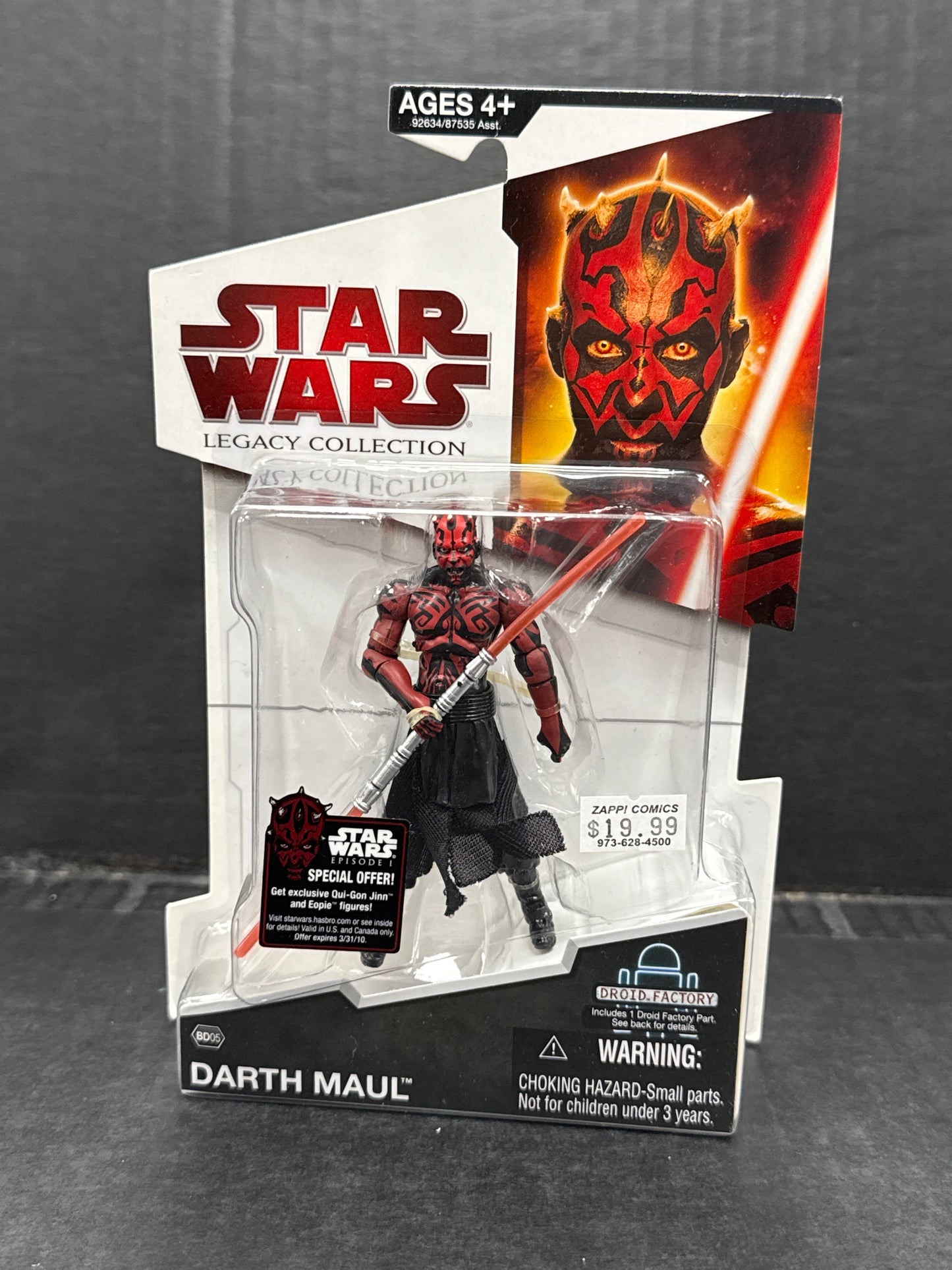Star Wars Legacy Collection Darth Maul BD05