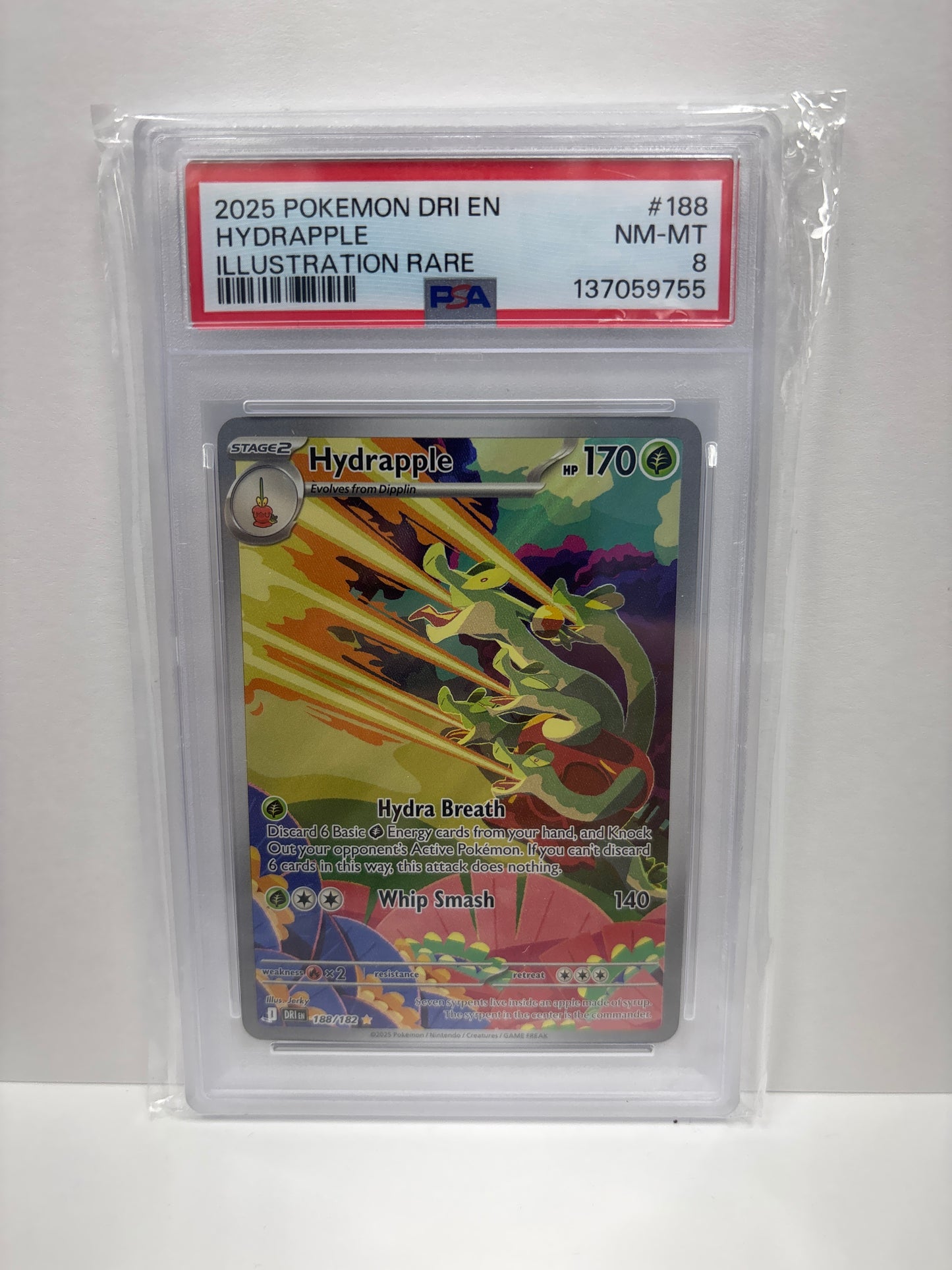 Pokemon Hydrapple 188/182 PSA 8
