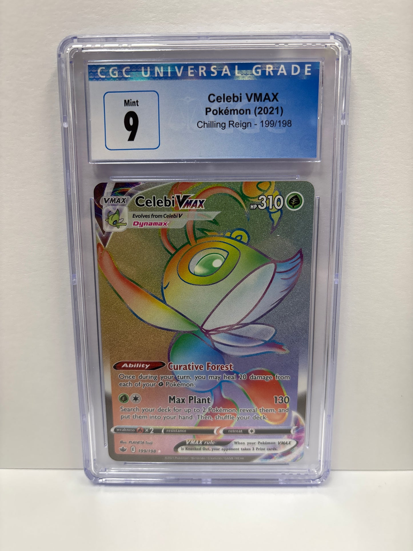 Pokemon Celebi VMAX 199/198 CGC 9