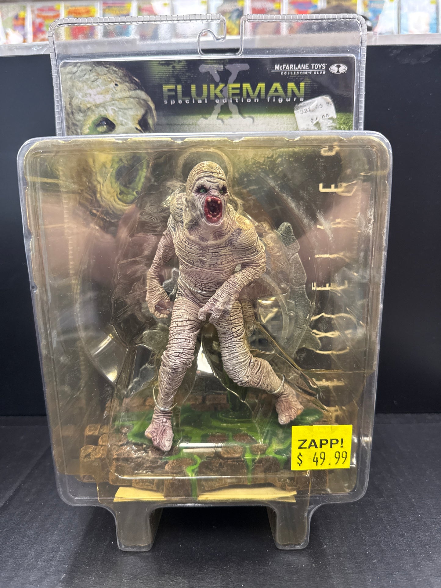Mcfarlane Toys X-Files Flukeman Special Edition Figure (Non-Mint Box)