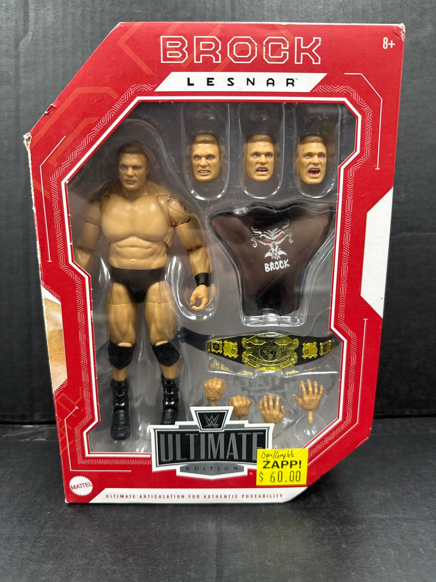 WWE Ultimate Edition Brock Lesnar (Open Box/Complete)