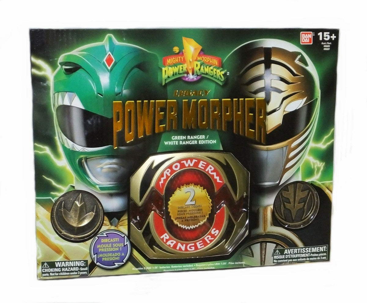 Mighty Morphin Power Rangers Legacy Power Morpher Green Ranger/White Ranger Edition 2014