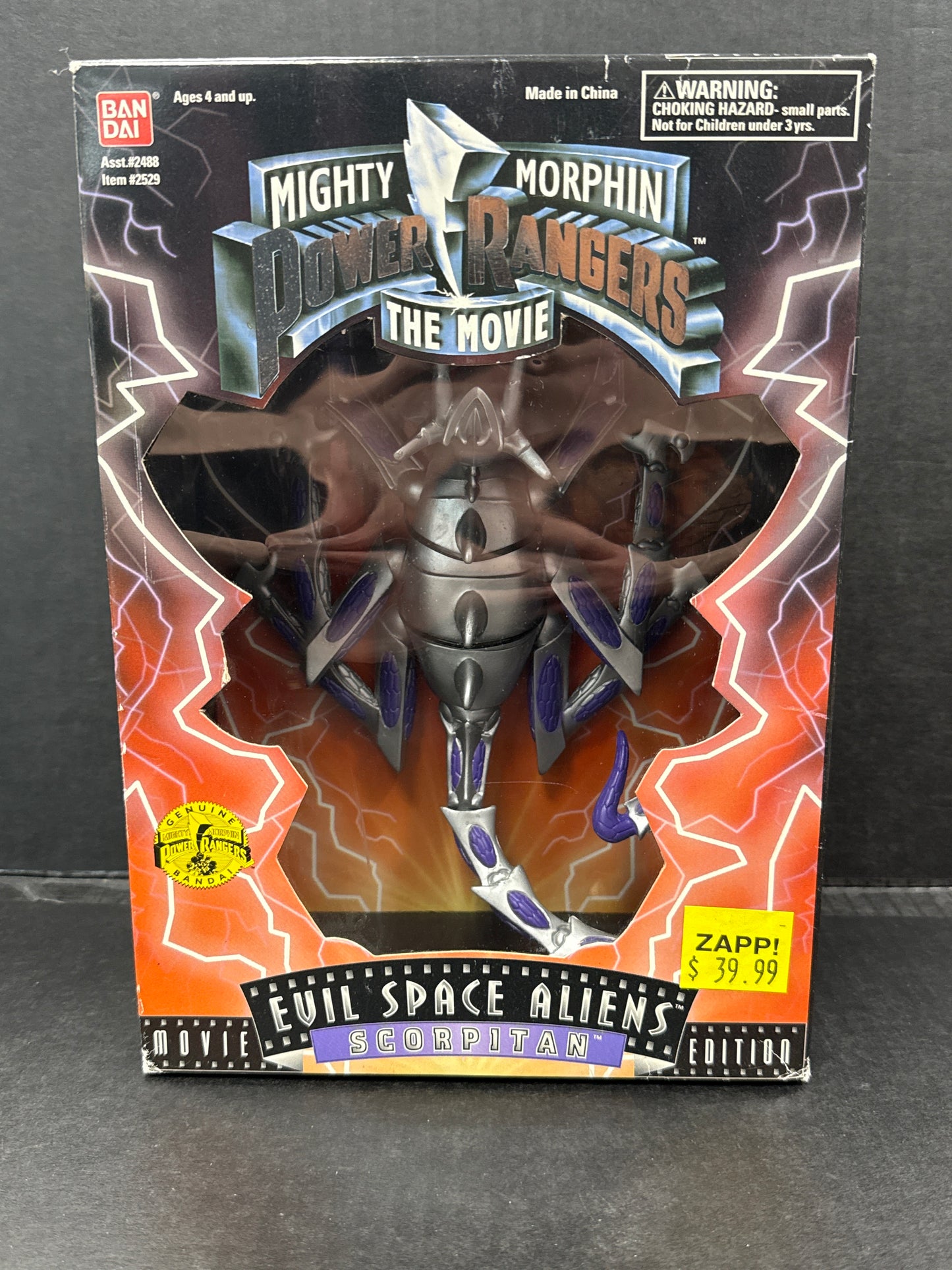 Mighty Morphin Power Rangers The Movie Evil Space Aliens Scorpitan 1995