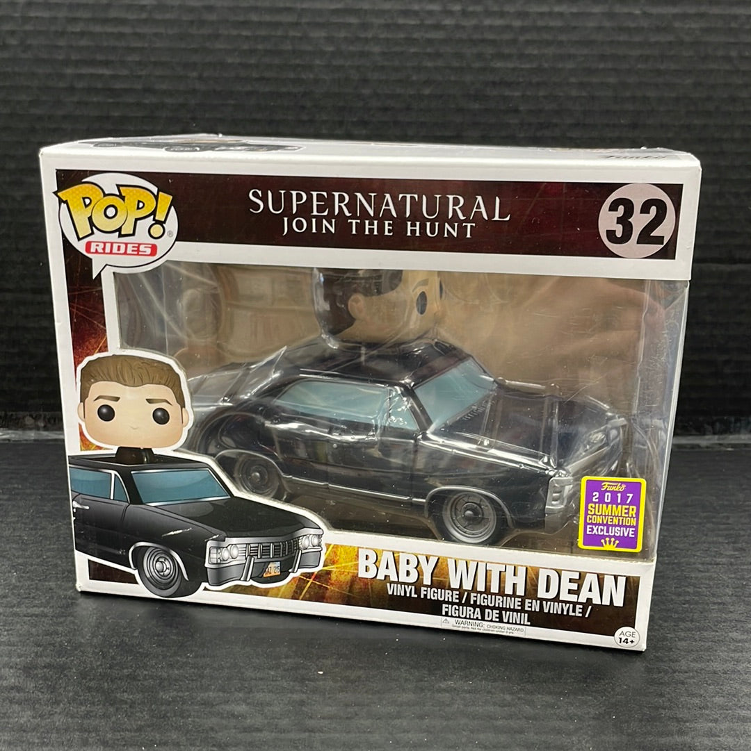 Funko Pop! Rides Supernatural Baby with Dean Summer 2017 Exclusive (Grade B)