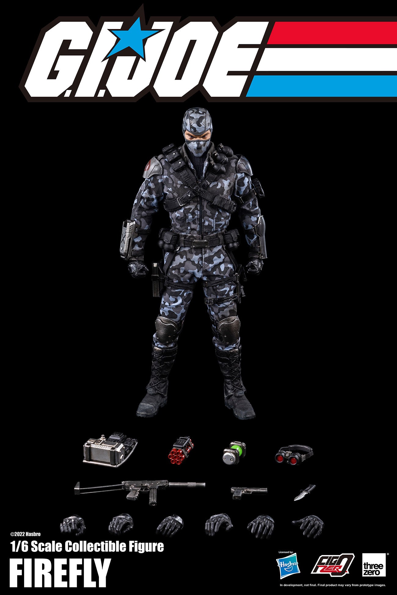 GI Joe FigZero Firefly 1/6 Scale Collectible Figure