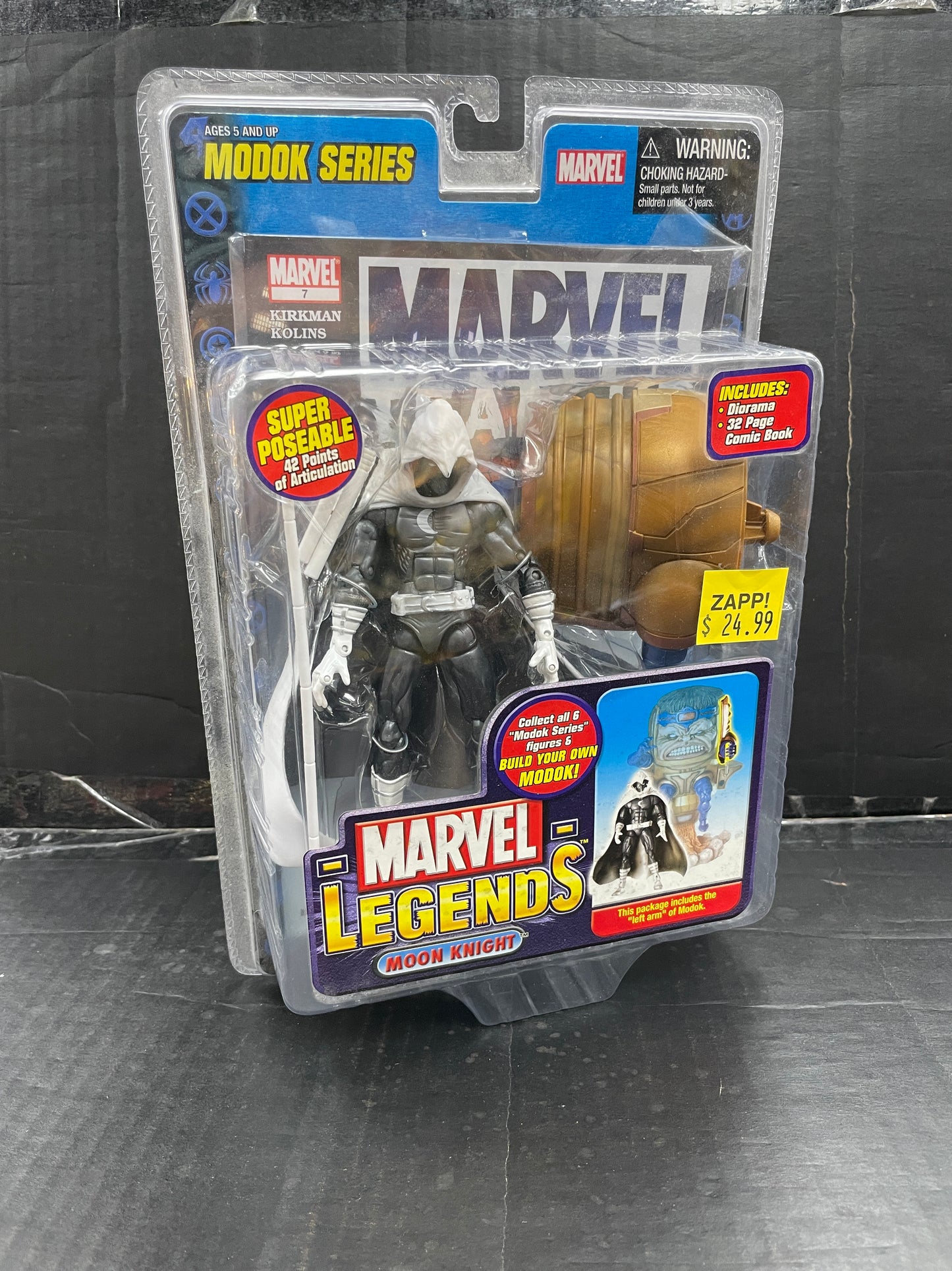Marvel Legends Moon Knight Toybiz 2006 MODOK Build-A-Figure
