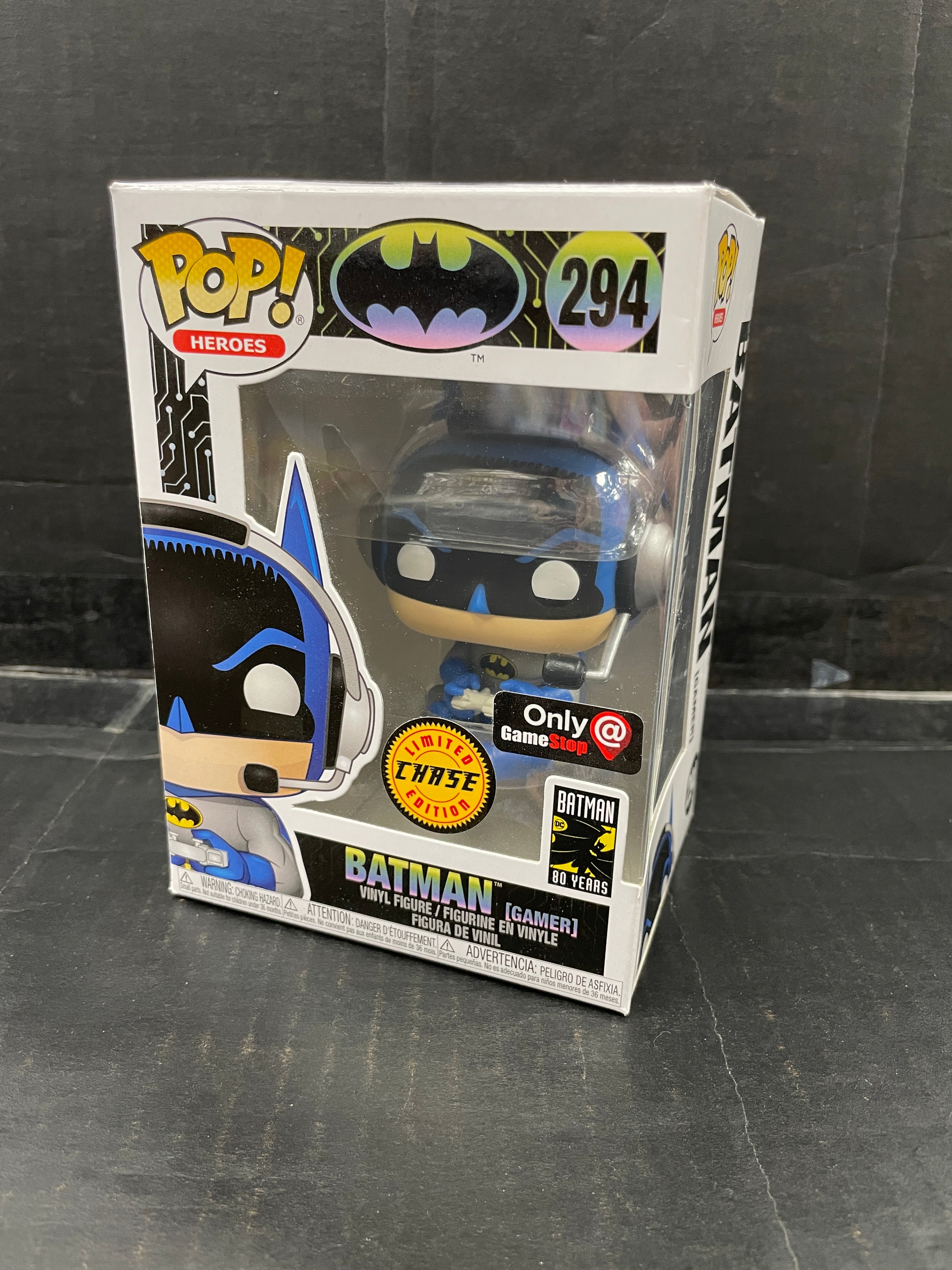 Funko DC Heroes Batman Action Figure (Limited Edition Chase) 
