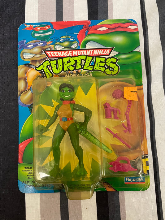 Teenage Mutant Ninja Turtles Mona Lisa Playmates 1992 Vintage