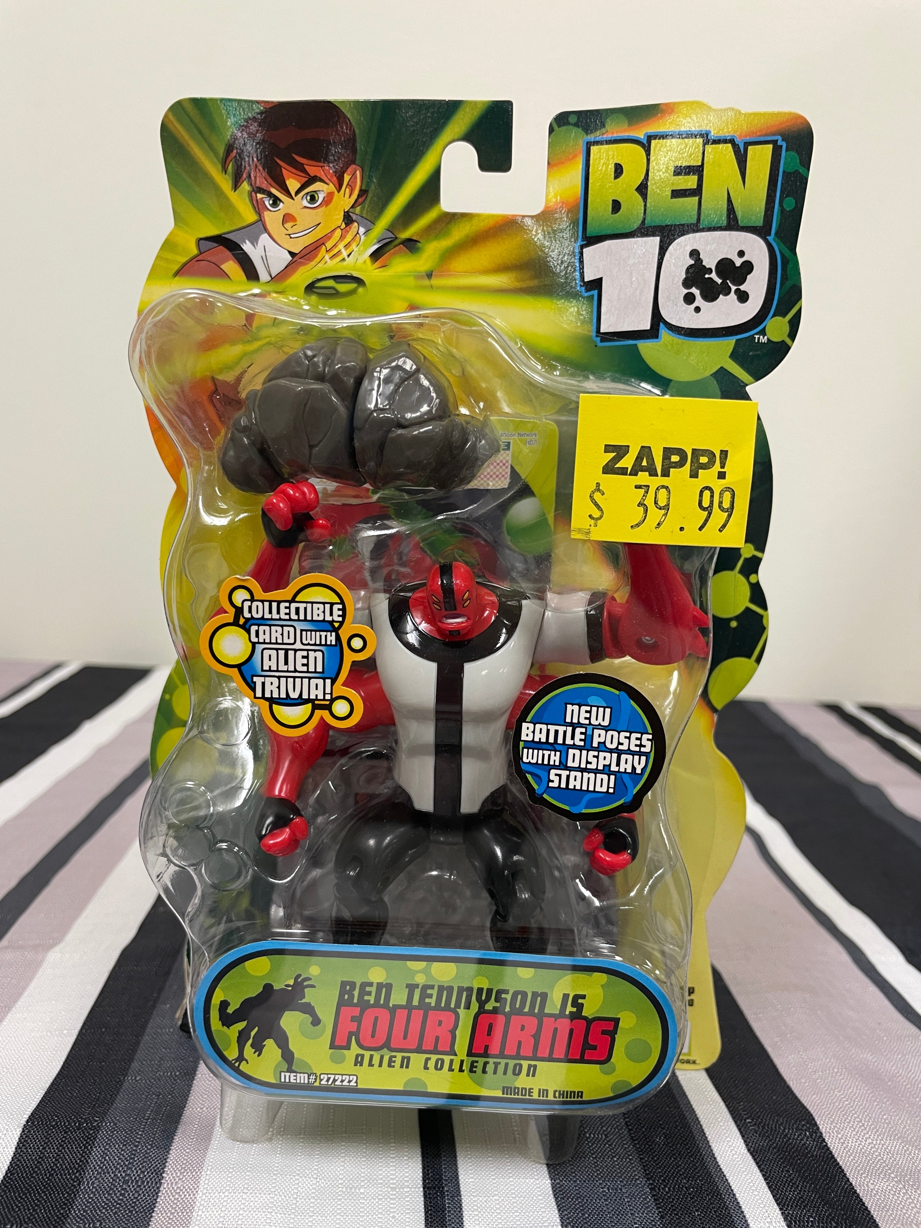 Ben 10 Four Arms Alien Collection 2007 *Box Warped* – Zapp! Comics