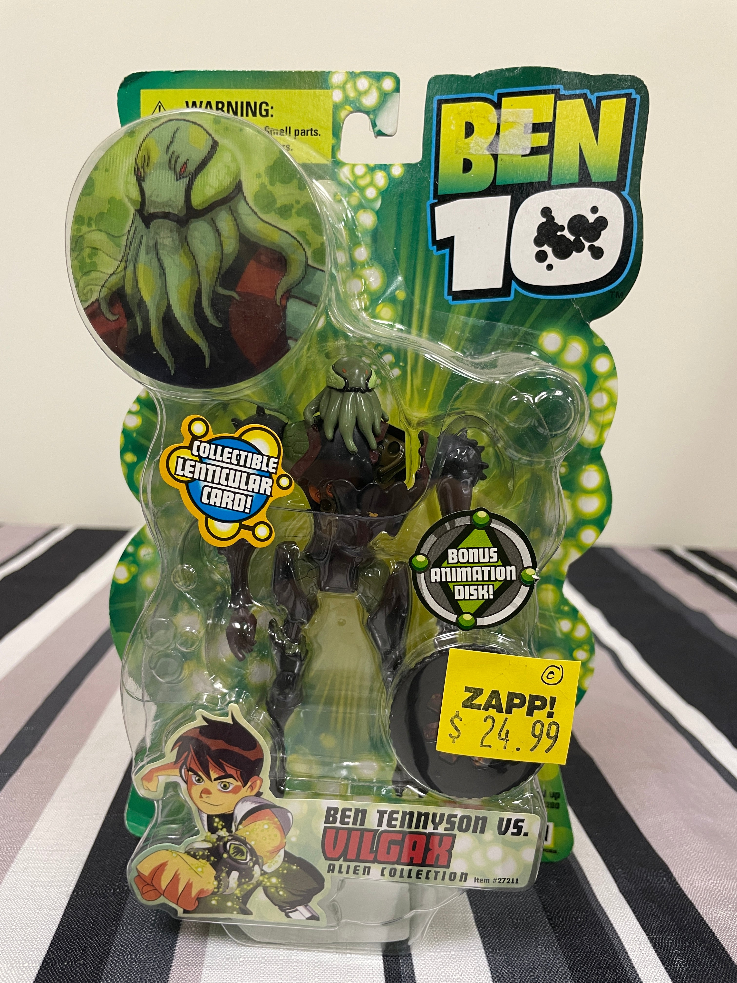 Ben 10 Vilgax Alien Collection 2006 *Box Damage*