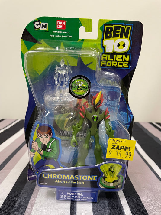 Ben 10 Alien Force Swampfire Alien Collection 2008 (Misprint) *Box Damage*