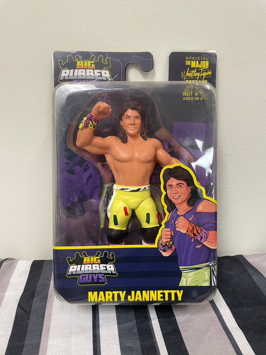 Major Wrestling Figure Podcast Big Rubber Guys Marty Jannetty