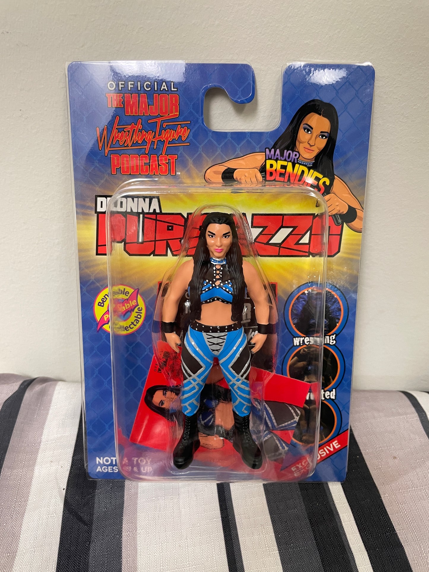 Major Wrestling Figure Podcast Major Bendies Deonna Purrazzo Exclusive