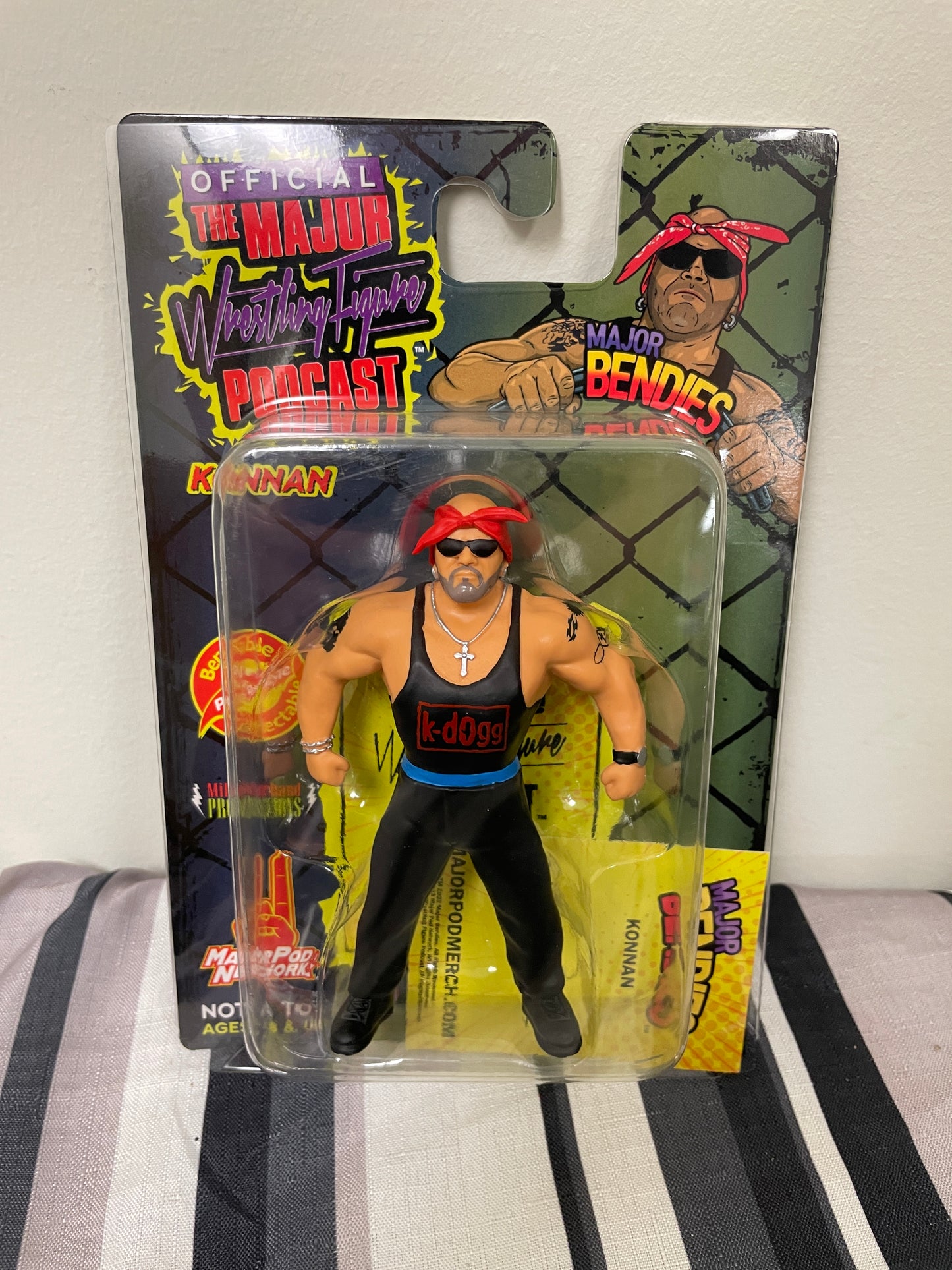 Major Wrestling Figure Podcast Major Bendies Konnan